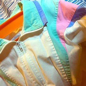 90s windbreaker.